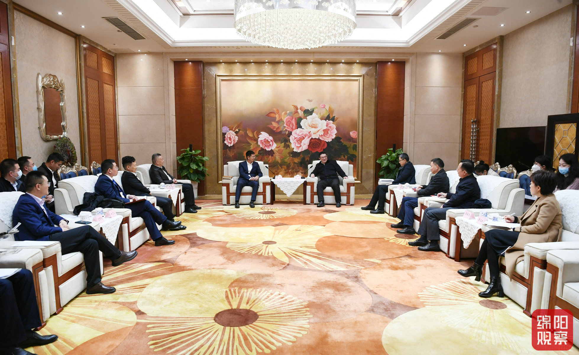 2022年12月7日，李云會(huì)見萬豐奧特集團(tuán)董事長(zhǎng)陳濱一行6  張莉 攝.jpg