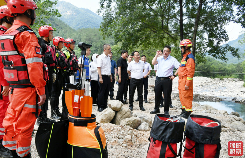 2022年7月21日，李云出席江油防災(zāi)減災(zāi)應(yīng)急演練1  張莉 攝.jpg