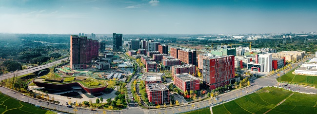 位于成都中心城區(qū)西南板塊的成都天府國(guó)際生物城。成都高新區(qū)黨群工作部供圖