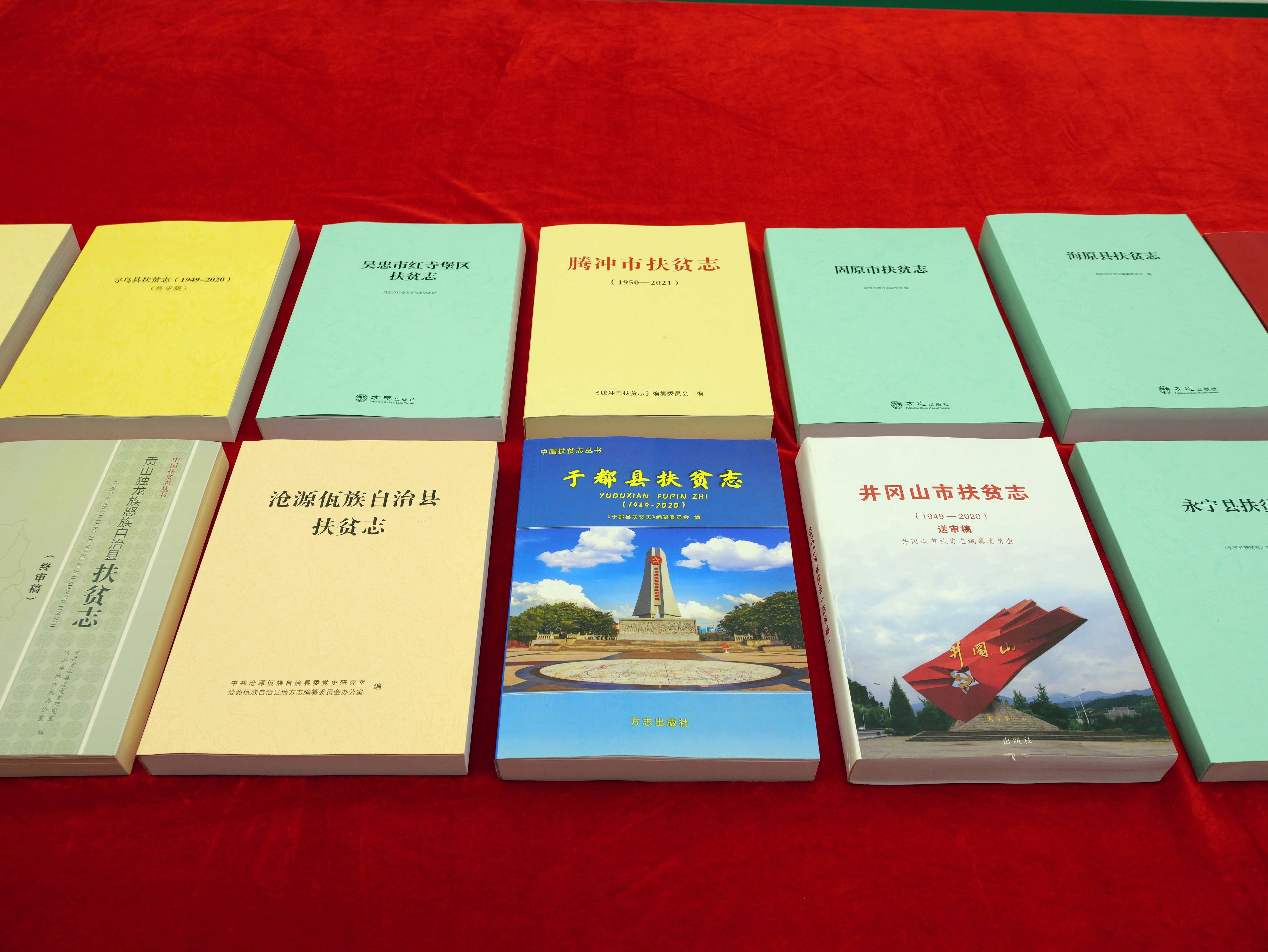 《中國(guó)扶貧志》叢書(shū)志稿 。武斌攝