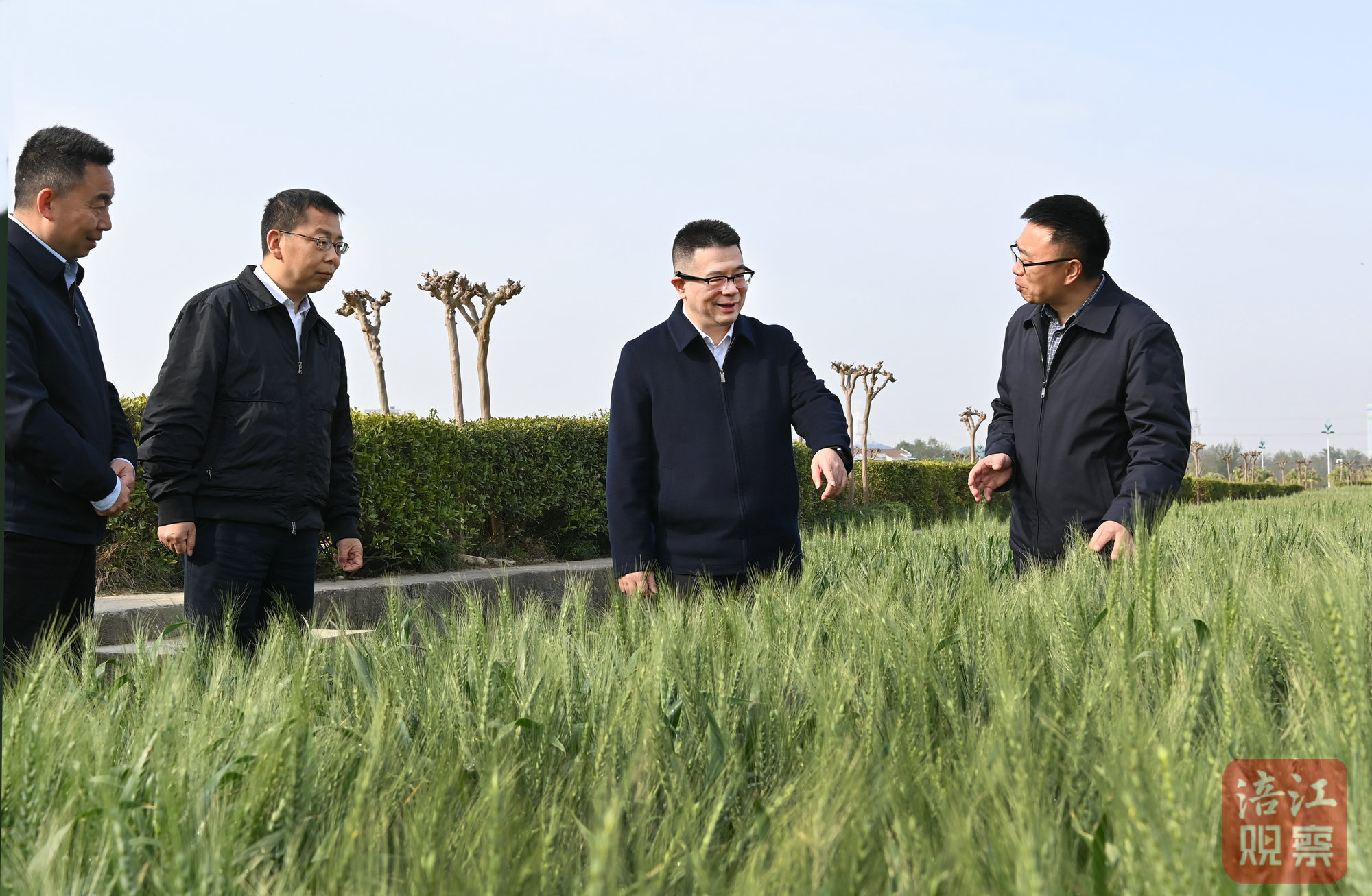 2025年4月3日，李云在農(nóng)科院調(diào)研農(nóng)業(yè)農(nóng)村工作2   張莉 攝.jpg